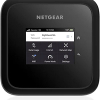 NETGEAR Nighthawk M6 5G Mobile Hotspot, 5G Router with Sim Card Slot, 5G Modem, Portable WiFi Device for Travel, Unlocked with V