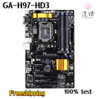 For Gigabyte GA-H97-HD3 Mtherboard 32GB PCI-E3.0 LGA 1150 DDR3 ATX H97 Mainboard 100% Tested Fully Work