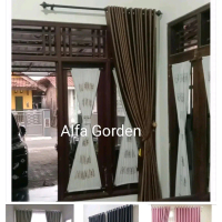 tirai impprt premium, gorden jendela minimalis, gorden smokring, gorden murah, gorden lagi viral, ho
