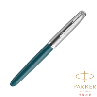 PARKER 派克 51系列 綠色 青藍綠 F尖 鋼筆