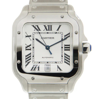 【Cartier 卡地亞】Santos 大型鍊帶款x39.8mm(WSSA0018)
