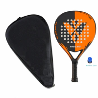 VICLEO Padel Tennis Full Carbon Fiber Soft EVA Face Tennis Paddle Racquet Racket with Padle Bag Cove