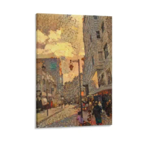 A Street from Aleppo - Cortes (2) Canvas Painting art mural poster mural modern home decoration