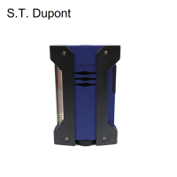 【S.T.Dupont 都彭】打火機 defi 啞光黑/海洋藍(21461)