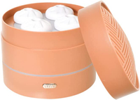 日本公司貨 THANKO CHSTHUSBW 小籠包 造型 加濕器 USB 七彩LED燈 水氧機 薰香機 噴霧機 禮物