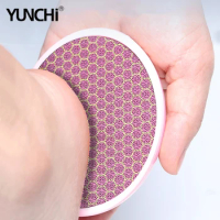 Nano Glass Foot Grinder Ultra Clear Glass Foot File Callus Remover Exfoliating Scrubber Peel Dead Skin on Feet Dry Wet Dual Use