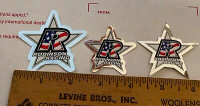 NOS ROBINSON BMX headtube bike decal sticker FRAME Chrome