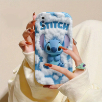 เคส Stitch ลุคมีเสน่ห์ พร้อมพื้นหลังสีฟ้าทรงเมฆนุ่ม ออกแบบมาสำหรับสมาร์ทโฟน Samsung รุ่นต่างๆ รวมถึง