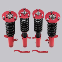 24 Way Adjustable Damper Coilovers Lowering Kit for Toyota Camry( XV20) 95-01 Strut Coil Springs Shock Absorber Struts