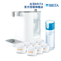 德國BRITA Model ONE瞬熱滅菌開飲機(共1機7芯) 再贈品牌濾水瓶(藍)