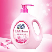 綠傘除菌洗衣液 內衣褲專用 去漬潔白 手洗洗衣液- 1kg*3瓶 1件