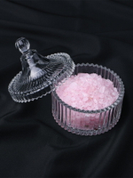 天然紫白粉黃水晶碎石擺件手鏈消磁石飾品容器收納盒器皿消磁碗