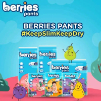 berries baby pants tersedia mulai size M sampai Xl Bayi Popok Katun Diapers Kids