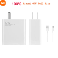 Original Xiaomi Mi 67W Fast Charger set For 11 Pro Phone&amp; Xiaomi 11 Ultra 36 Minutes Fully Charged for laptop air 13.3 Notebook
