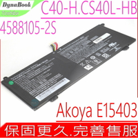 DynaBook C40-H 原裝電池 Akoya E15403，MEDION 5080270P,4588105-2S,4588106-2S,5080270P,MSN40071698 CS40L-HB CS50L-HW