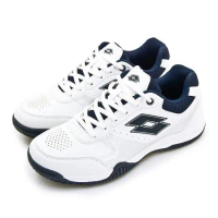 【男】LOTTO 入門級全地形網球鞋--SPACE 600系列 白藍銀 8576