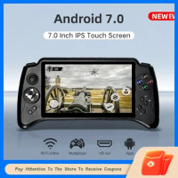 powkiddy X17 Game Console 5000ma Android Big Screen Handheld Touch Screen Nostalgic RetroHandheld 7-Inch Psp Rocker Arcade