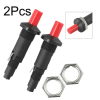 2pcs Gas Heater Outlet Piezoelectric Igniter Spark Plug For Outdoor Camping Picnic Gas Heater Outlet Piezo Plug Button Parts