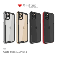 強尼拍賣~X-Fitted Apple iPhone 11 (6.1吋)、Apple iPhone 11 Pro (5.8吋)、Apple iPhone 11 Pro Max (6.5吋)  鋁合金保護殼 邊框+透明背板 手機殼
