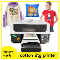 Fayon Cotton DTF Printing Machine 40*60cm DTG Dual I3200 Printhead Custom Hoodies T-shirt Hot Selling A2 Printer Brasil