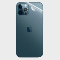 【太極定位柔韌膜】iPhone 12/13/14Plus/15ProMax/16e 機背防護貼膜(透亮疏水款)