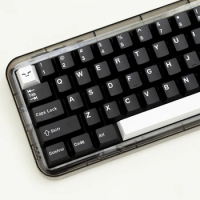 173 Keys GMK WOB Keycaps Minimalist black and white keycapsDouble Shot Cherry Keycaps For Mechanical Keyboard Keycaps MX Switch