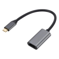 Portable USB 3.1 Type C To HDMI-compatible Adapter Cable Android Phone Screen Projection Type-C To HDMI-compatible Adapter Cable