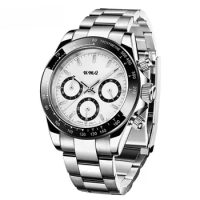 Luxury Men Sapphire Glass Watch Sport Mechanical Waterproof WristWatch New Fashion Casual Watches Luxury Replica Brands NH35