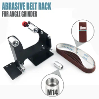 30mm Width Angle Grinder Conversion Belt Sander Belt Machine Angle Grinder Accessories Abrasive Belt Polishing Machine