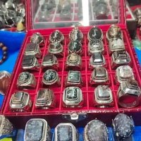 #200rm Cincin batu permata, aksesori lelaki