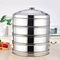 內地直送 - 通用型不銹鋼蒸籠家用新款加厚蒸屜商用饅頭蒸包多層蒸籠