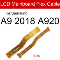 เมนบอร์ดสำหรับ Samsung Galaxy A9 2018 SM-A920 A920F LCD เชื่อมต่อ เมนบอร์ด สายเคเบิลแบบยืดหยุ่น อะไห