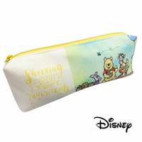 【日本進口】小熊維尼 Winnie the Pooh 雙層 筆袋 鉛筆盒 迪士尼 Disney - 523484