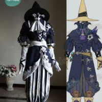 Final Fantasy XIV Cosplay, Black Mage Costume:f