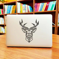 Geometric Deer Creative Laptop Sticker for Macbook Pro 14 Air Retina 11 12 13 Inch Mac Book Skin Lenovo legion 5 Notebook Decal