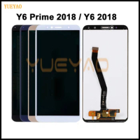 New For Huawei Y6 2018 LCD Display Touch Screen Digitizer For Huawei Y6 Prime 2018 LCD ATU L11 L21 L22 LX1 LX3 L31 L42 Screen