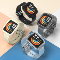 Replacement Strap For Mi Watch Lite Silicone Watchbands Watch Strap For Redmi Watch 2 Lite Poco Watch Strap Correa Bracelet Case