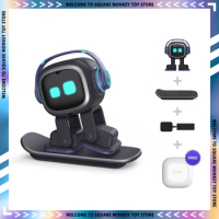 Emo Pet Future Smart Robot Intellect Ai Robot Voice Electronic Desktop Companion Robot For Creative Kids Presents Toys Gifts