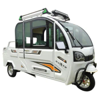 China Tricycles 3 Wheel passenger Electric with new energy solar panel electric tricycle adult