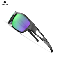 Suukaa Polarized Sunglasses Sports Fishing Eyewear Fish Glasses Men Women Lightweight Driving Cycling Running UV400