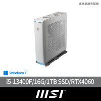 【MSI 微星】i5 RTX4060創作者電腦(Creator P100A 13NUC5-1402TW/i5-13400F/16G/1TB SSD/RTX4060-8G/W11)