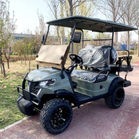 Golf cart Rental Luxurious Street Legal 72V Lithium Battery Customize Seater Electric Lifted Golf power cart