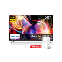 【Philips 飛利浦】50型4K QLED Google TV 智慧顯示器(50PQT8169/96)