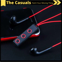 Earphone Bluetooth V5.0 + EDR Sports with Neckband Magnetic - BT313 [H
