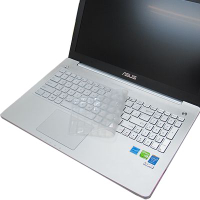 EZstick ASUS N550 N550J 列專用 矽膠鍵盤保護膜