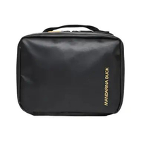 [9.9ANTI GAYA] Mandarina Duck Eco Coated Toilet Kit Medium Black Black