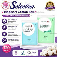 Selection Medisoft Cotton 75 Ball // Medisoft Cotton 120 Ball 120 Ball Hijau