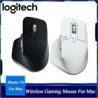 Logitech MX MASTER 3S For Mac 2.4GHz Wireless Mouse DPI 8000 Laser Wireless Bluetooth Gaming Office Mice For macOS iPadOS