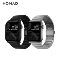 【美國NOMAD】全球限量 Apple Watch 鈦金屬錶帶2021新款-44/42mm(Apple Watch 1-7代&SE 適用)