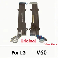 USB Charger Dock Connector Board Charging Port Flex Cable For LG LM-V600 LMV600EA V600 V60 ThinQ 5G